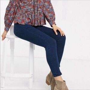 Free People Feel Alright Skinny Jeans Stargirl Size 26